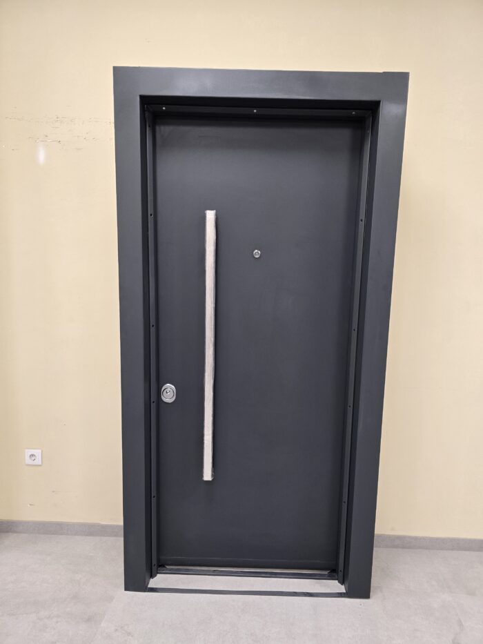 Puerta Acorazada GRIS ANTRACITA     REF - OO17